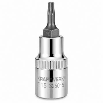KRAFTWERK 325015 Torx Bitdop T15 1/2, Verzenden, Nieuw