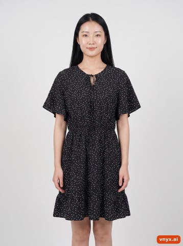 SHEIN Casual Dress Dames maat M Zwart Vintage, Ophalen of Verzenden, Nieuw