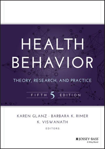 9781118628980 Health Behavior Theory Research Pract 5, Verzenden, Zo goed als nieuw, K Glanz