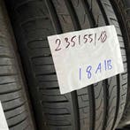 2 x Pirelli 235-55-18 Zomerbanden 7mm, 18 inch, Gebruikt, Ophalen of Verzenden, 235 mm