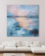 Ellis Hollering - Soft Horizon Light - XXL Abstract