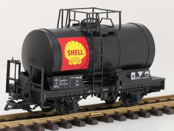 LGB 40840 A Kesselwagen Shell Primus (Goederenwagons), Gebruikt, Overige typen, Ophalen of Verzenden, LGB