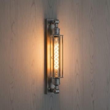 Wandlamp Astor Antiek Zilver Binnenverlichting Wandlampen, Verzenden, Nieuw, Overige materialen, Industrieel