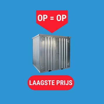 Container 8ft | Bestellen | Prachtige prijs | Demontabel