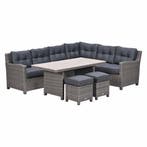 Garden Impressions Jaru lounge dining set 5-delig rechts -, Verzenden, Nieuw
