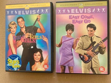 Elvis Presley 2 Films Easy Come, Easy Go/Girls, girls, girls, Verzamelen, Verzenden, Zo goed als nieuw