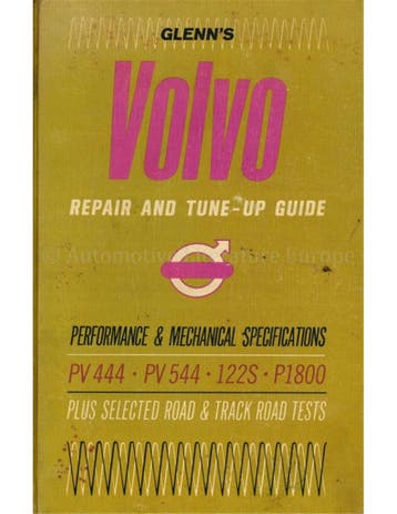 1965 VOLVO PV 444 | PV 544 | 122S | P1800 REPARATIE EN, Nieuw, Volvo, Author