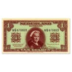 1 Gulden Wilhelmina 1945 Pr, Verzenden