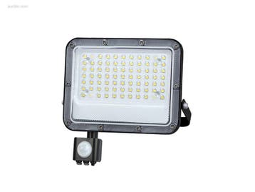 (8x) 50W 3000K LED Breedstralers met Sensor en..., Nieuw