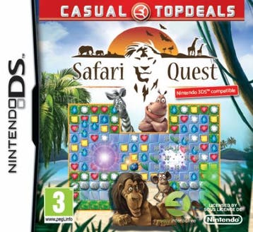 Safari Quest (Nintendo DS), Spelcomputers en Games, Games | Nintendo DS, Verzenden, Gebruikt