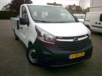 Opel Vivaro 1.6 CDTI L2 Edition openlaadbak, Stof, Gebruikt, Wit, Dealer onderhouden
