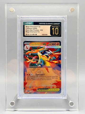 Pokémon Graded card - Mega Charizard Y ex - Mega Charizard, Nieuw