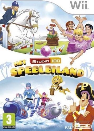 Het Studio 100 Speeleiland (Wii Games), Ophalen of Verzenden, Zo goed als nieuw