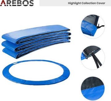 Veiligheidsnet Trampoline - Randafdekking 366 cm - Trampolin, Verzenden, Zo goed als nieuw