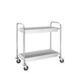 GGM Gastro | Serveerwagen - 950x500mm - met 2 bladen |, Verzenden