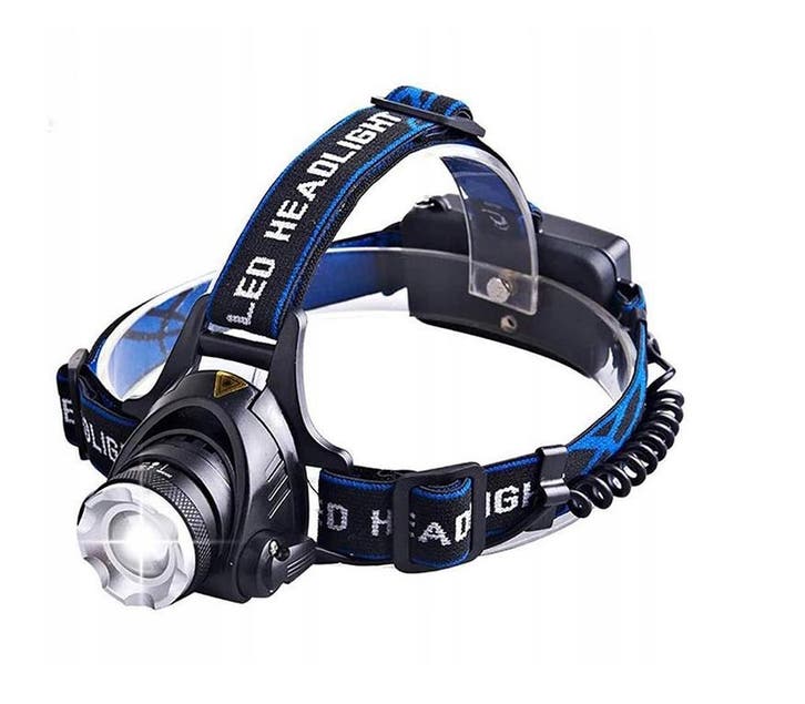 LED hoofdlamp - Waterdicht - 400 Lumen, Caravans en Kamperen, Zaklampen, Ophalen of Verzenden