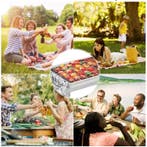 Opvouwbare Houtskool BBQ RVS met Tools Camping Outdoor, Verzenden, Nieuw