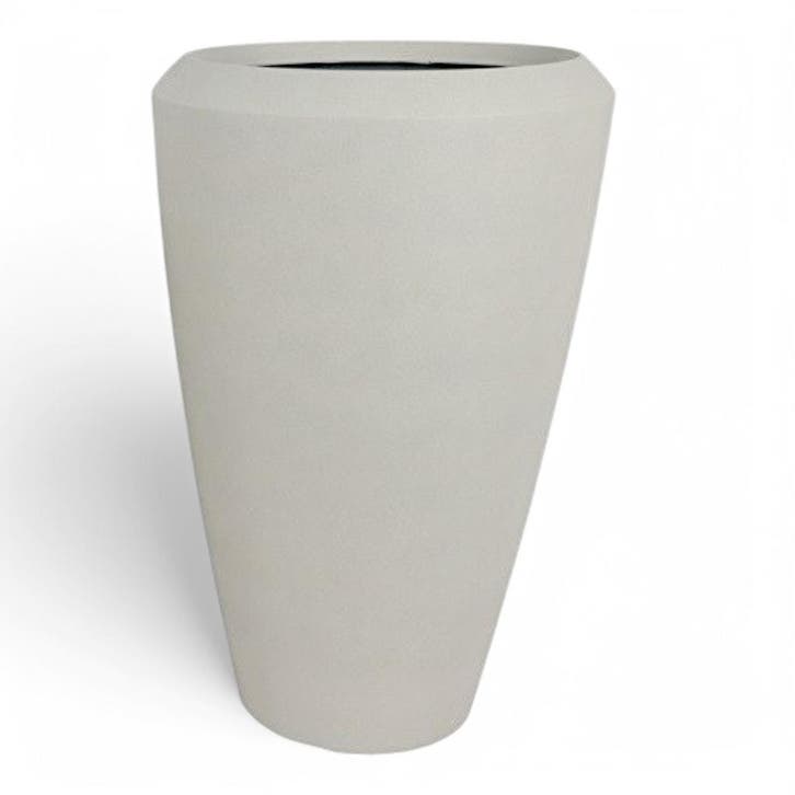 Countryfield Bloempot Plantoj Beige Ø55.5 cm - Hoogte 86 cm, Tuin en Terras, Bloempotten, Ophalen of Verzenden