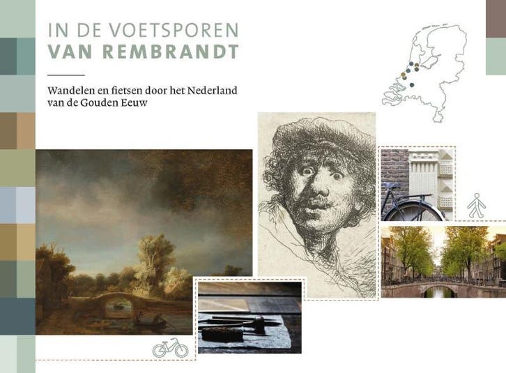 In de voetsporen van Rembrandt 9789018045531 Hilbert Lootsma, Boeken, Reisgidsen, Zo goed als nieuw, Verzenden