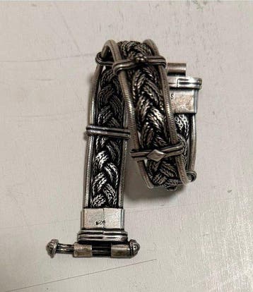 Zonder minimumprijs - Armband Zilver - Vintage zilveren, Nieuw