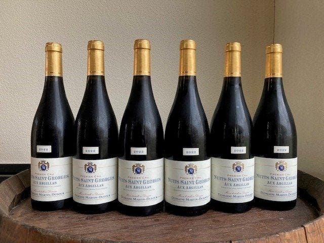 2023 Domaine Martin-Dufour Aux Argillas - Nuits St., Verzamelen, Wijnen