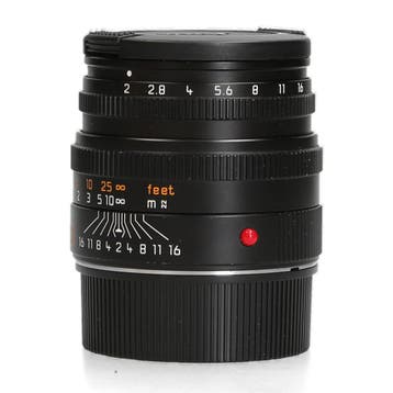 Leica 50mm f/2 Summicron-M (11826) - 1 jaar garantie, Audio, Tv en Foto, Fotografie | Lenzen en Objectieven, Ophalen of Verzenden