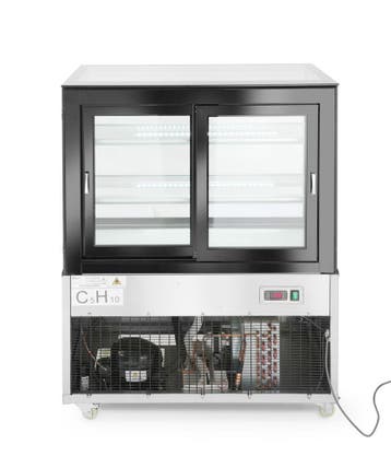Arktic Koelvitrine | 300L | RVS/Zwart | 0°C/+6°C | Geforceer, Ophalen of Verzenden, Nieuw