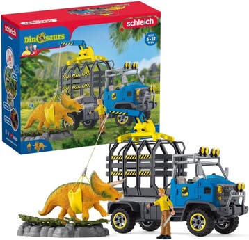 Schleich Dino Transport Missie | Retourdeal 56% Korting, Ophalen of Verzenden, Zo goed als nieuw