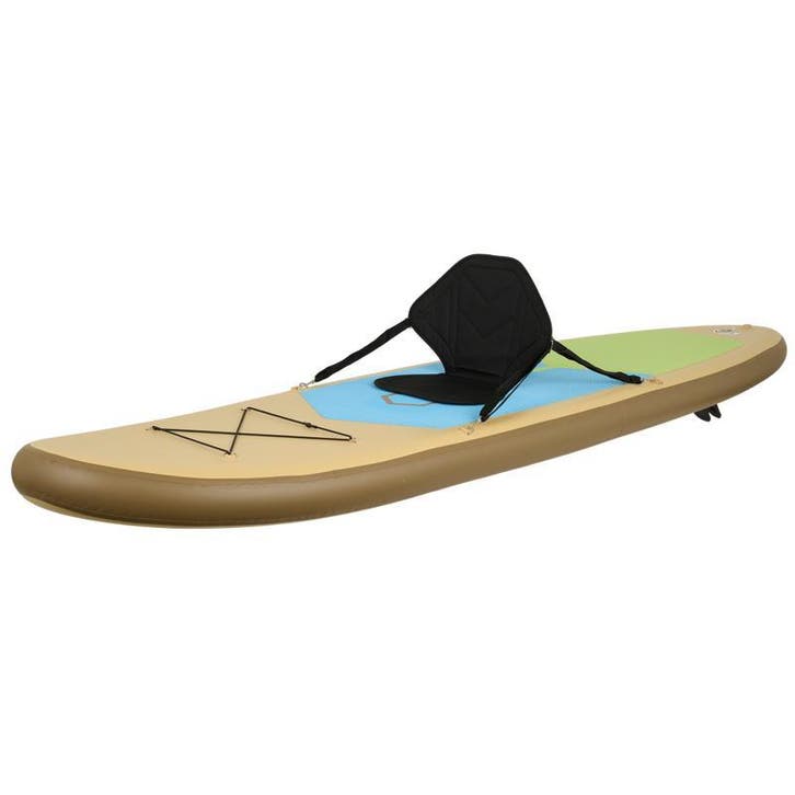 Opblaasbaar supboard - taupe - 320 x 83 x 15 cm | incl., Watersport en Boten, Suppen, Nieuw, Verzenden