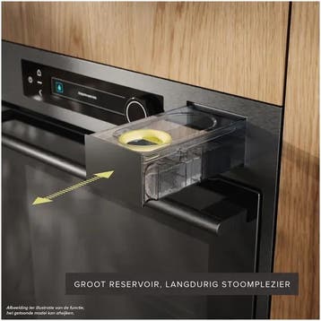 ATAG CS8471D Inbouw Stoomoven – 45 cm – 51 Liter – Black Gla, Witgoed en Apparatuur, Ovens, Verzenden, Nieuw
