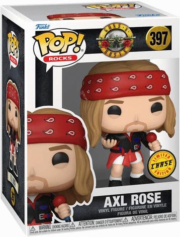 Funko Pop! - Rocks Guns N Roses - 80s Axel Rose Chase, Verzenden, Nieuw