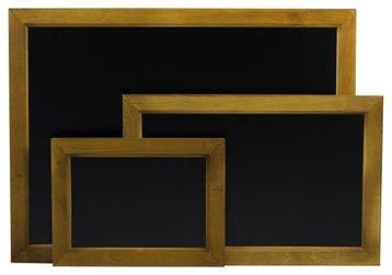 Hendi Muurmodel Krijtbord Zwart | 3 Formaten, Verzenden, Nieuw in verpakking