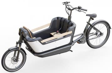 elektrische bakfiets ROYAL CARGO BIKE twee en driewieler AMS, Overige merken, 4 kinderen of meer, Huif, Nieuw