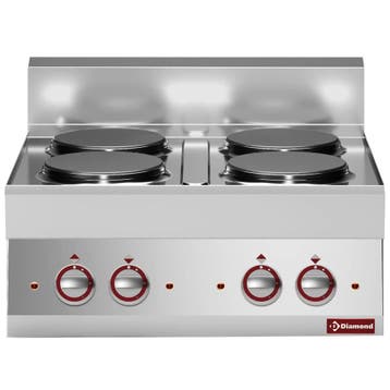 Fornuis | ALPHA 650 | Tafelmodel | Elektrisch | 4 Kookpunten, Verzenden, Nieuw in verpakking