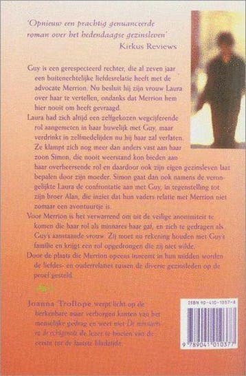 De minnares en de echtgenote - J. TROLLOPE 9789041010377, Verzenden, Gelezen, J. TROLLOPE
