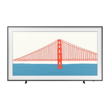 Samsung QE75LS03A - 75 inch QLED 4K 100 Hz Smart Tv, Audio, Tv en Foto, Televisies, Ophalen, Zo goed als nieuw, 100 Hz, Samsung