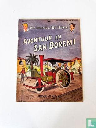 Piet Pienter en Bert Bibber - Avontuur in San Doremi - 1959, Boeken, Eén stripboek, Verzenden, Gelezen, Hove, Jozef Van.