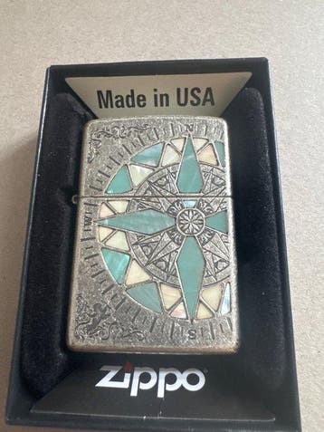 Zippo - Compass - Aansteker - Staal, Nieuw