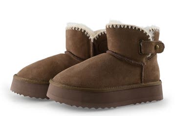 Manfield Boots in maat 36 Bruin, Bruin, Verzenden, Overige typen, Zo goed als nieuw
