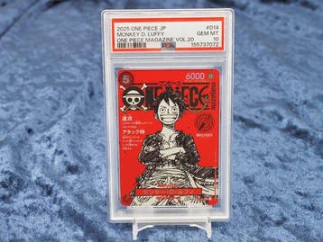 ONE PIECE Magazine Vol.20 Promo - 1 Graded card - One Piece, Nieuw