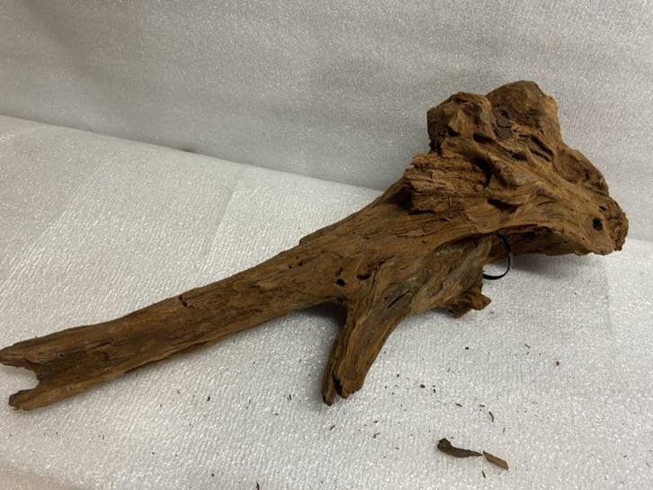 Am 669 Fine Sinkingwood 37x15x9cm aquarium decoratie hout, Dieren en Toebehoren, Vissen | Aquaria en Toebehoren, Plant(en), Steen of Hout