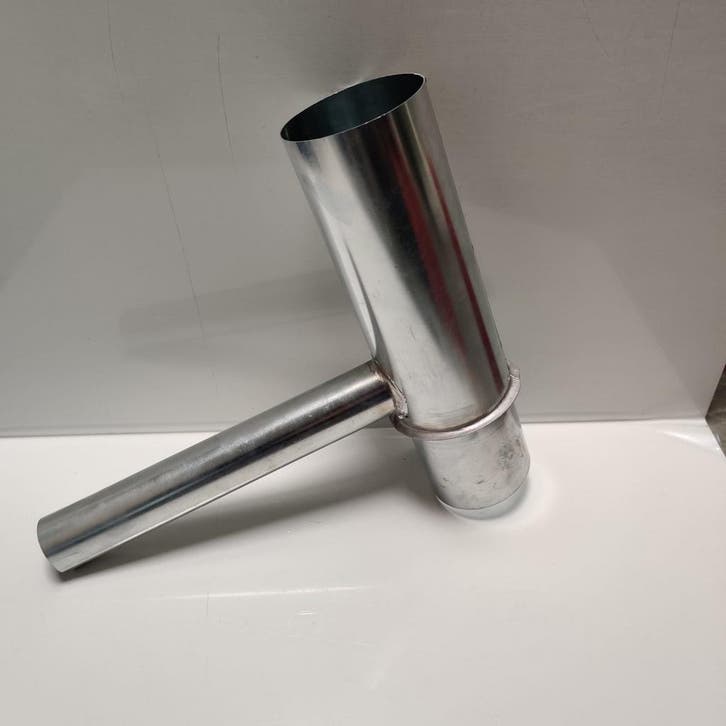 regentonvuller zink Ø100 mm met buisje, Doe-het-zelf en Verbouw, Buizen en Afvoer, Ophalen of Verzenden