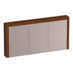 Brauer Rise Spiegelkast 140 cm - zonder Verlichting - Met 3, Ophalen of Verzenden, Nieuw