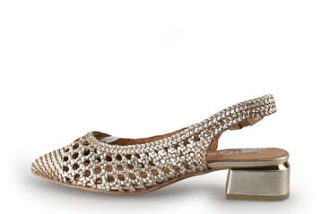 Gioseppo Slingbacks in maat 40 Goud, Gioseppo, Overige kleuren, Verzenden, Zo goed als nieuw
