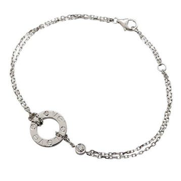 Cartier - Armband - Love - 18 karaat Witgoud - 2 Diamanten, Nieuw