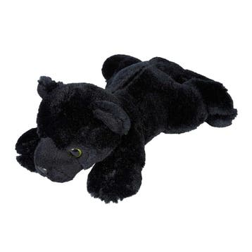 Zwarte panter knuffel - pluche - 25 cm - wilde dieren, Verzenden, Nieuw