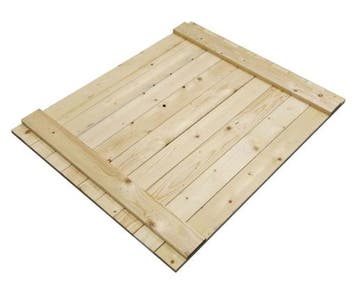Vurenhouten vlonder gesloten 880x1100x20 mm (bxdxh), licht, Ophalen of Verzenden
