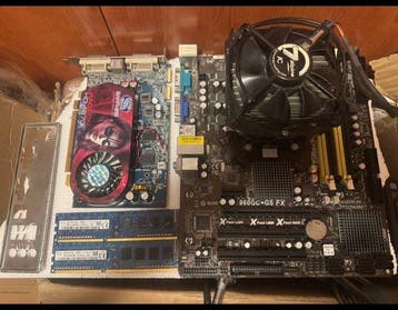 ASRock 960GC-GS FX - Computer, Nieuw