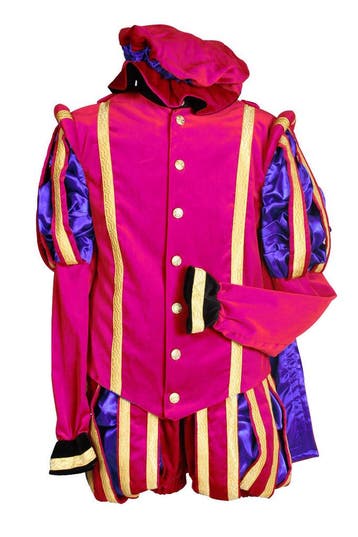 Piet Polyester Granada Luxe Pink Paars - M, Diversen, Sinterklaas, Verzenden, Nieuw