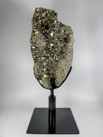 MUSEUMSTUK - AA+ Quality Pyrite Mineralencollectie - Hoogte: